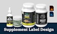 do beverage label design, pet food label design, and supplement label design