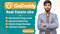 create your godaddy real estate website with mls idx integration