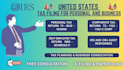 prepare US tax return for personal and business