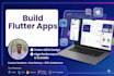 do app development, android, ios, flutter app as app developer