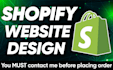 design and build ecommerce website shopify