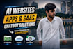 develop ai websites, saas, chatbots and mobile apps