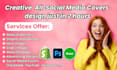 creative shopify cover design
