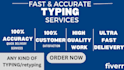 do a fast typing jobs,retype scanned documents fast typist