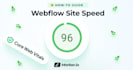 optimize webflow page speed
