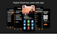 create a digital nfc business card web app