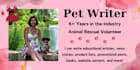 write articles about pets, animals, and wildlife