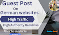 publish german guest post on high da german backlinks site