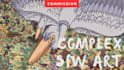 draw sfw complex background illustration for you