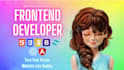 be your frontend web developer using HTML, CSS, bootstrap, tailwindcss, react js