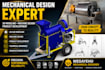 do industrial product and machinery 3d modeling and design