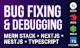 fix your mern stack mongodb, express, react, nodejs application bug