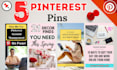 design 5 stunning pinterest pins