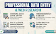 do excel data entry, shopify data entry, CRM data entry