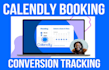 calendly booking conversion tracking setup with GTM