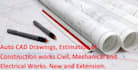 work as draftsman and estimate from drawings