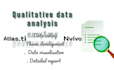 be your data analyst expert using nvivo and atlasti