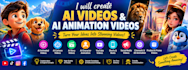 create ai videos or high quality ai animation videos