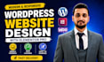 develop wordpress website with elementor, redesign elementor website