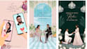 do caricature wedding invitation videos