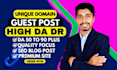 guest posting service on high da publish articles with guest post backlinks