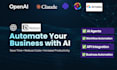 design ai business automation with n8n make chatgpt