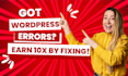 fix wordpress errors with customised code