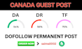 publish a guest post on high da tech and digital marketing blogs