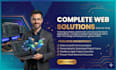 build website development, business website design or custom website development