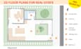 draw and redraw 2d floor plan for real estate in autocad