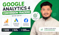 setup or fix google analytics 4, ads conversion tracking, facebook pixel, gtm