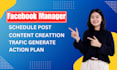 be your facebook page manager and content creator