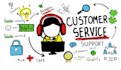 be a customer service representative, virtual receptionist