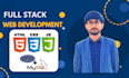 build and manage  web development as a full stack developer