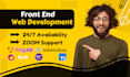 frontend optimization expert, angular developer, angular material, angularjs