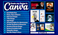 design editable canva templates, social media posts, flyers, and motion graphics