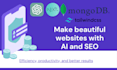 create fast websites with nextjs tailwindcss mongodb with ai integration and SEO