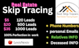 do real estate skip tracing and llc skip tracing in bulk
