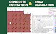 provide concrete and rebar takeoff