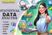 perform statistical data analysis using python, r studio, spss and stata