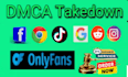 takedown remove delete defamatory harassing negative harmful post social media