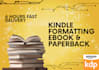 format, proofread, design a cover for amazon KDP book