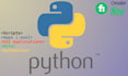 create your python programs and scripts