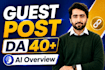 publish 100 guest posts on private high authority blogs