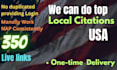 do manually 200 USA local citations