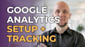 setup google analytics 4, funnels, tracking on the website