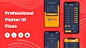 professional flutter UI fixes for mobile and web apps
