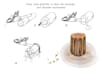 create hand drawn icons set