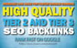 improve your website SEO through tier 2 and tier 3 backlinks