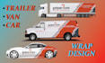 do professional trailer wrap, van wrap and car wrap designs